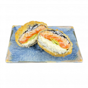 Sushi Burger With Salmon