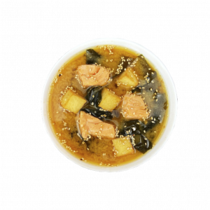 Miso Soup with Salmon
