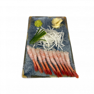 Amaebi sashimi